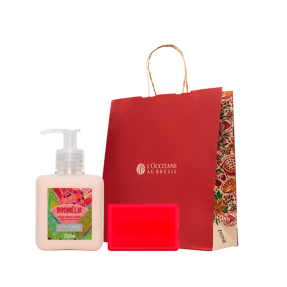 Presente Sabonete e Lo&ccedil;&atilde;o Corpo e M&atilde;os Brom&eacute;lia, ,  large image number 0